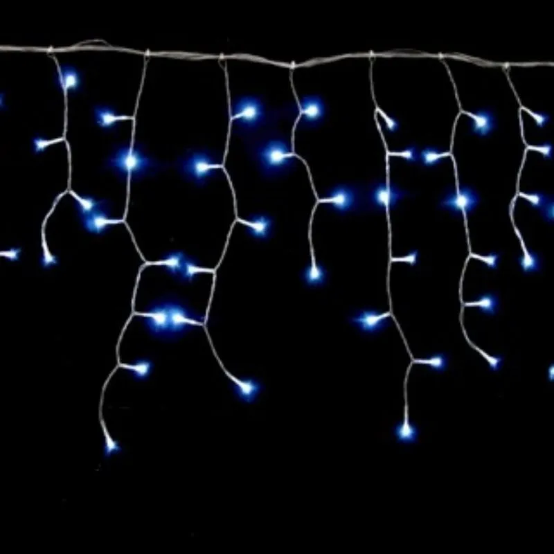 Cascata Pisca Pisca 100 Lampadas Led Br 2,3M 8F 220V