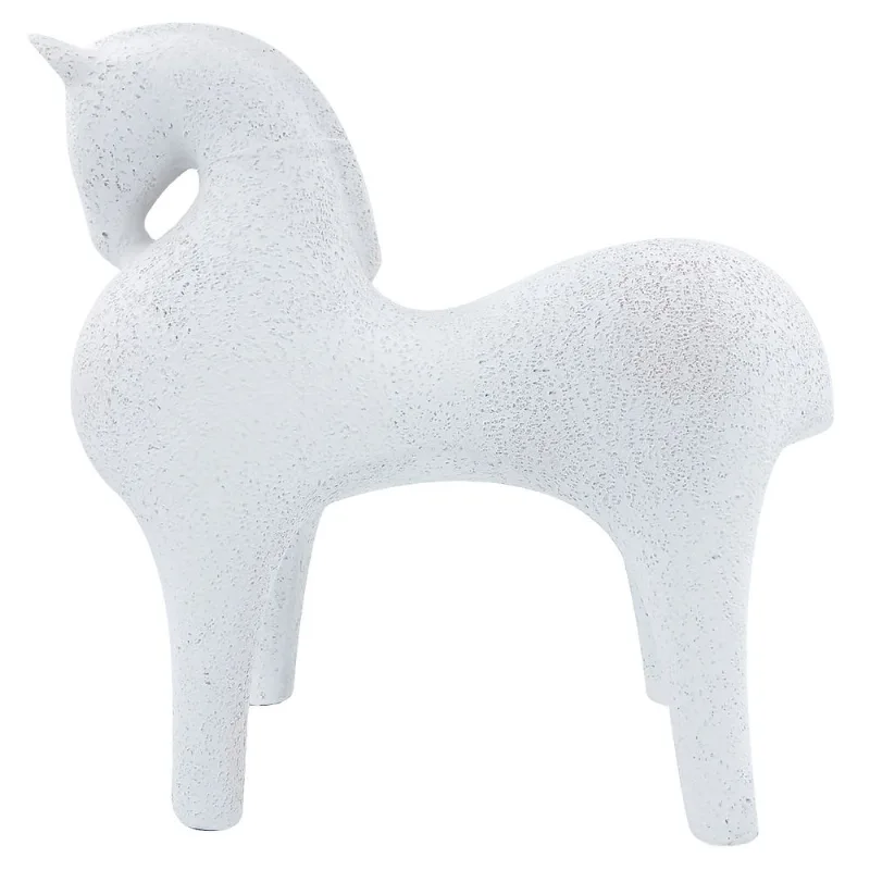 Cavalo de Tróia Decorativo 13x22cm em Resina NewWay