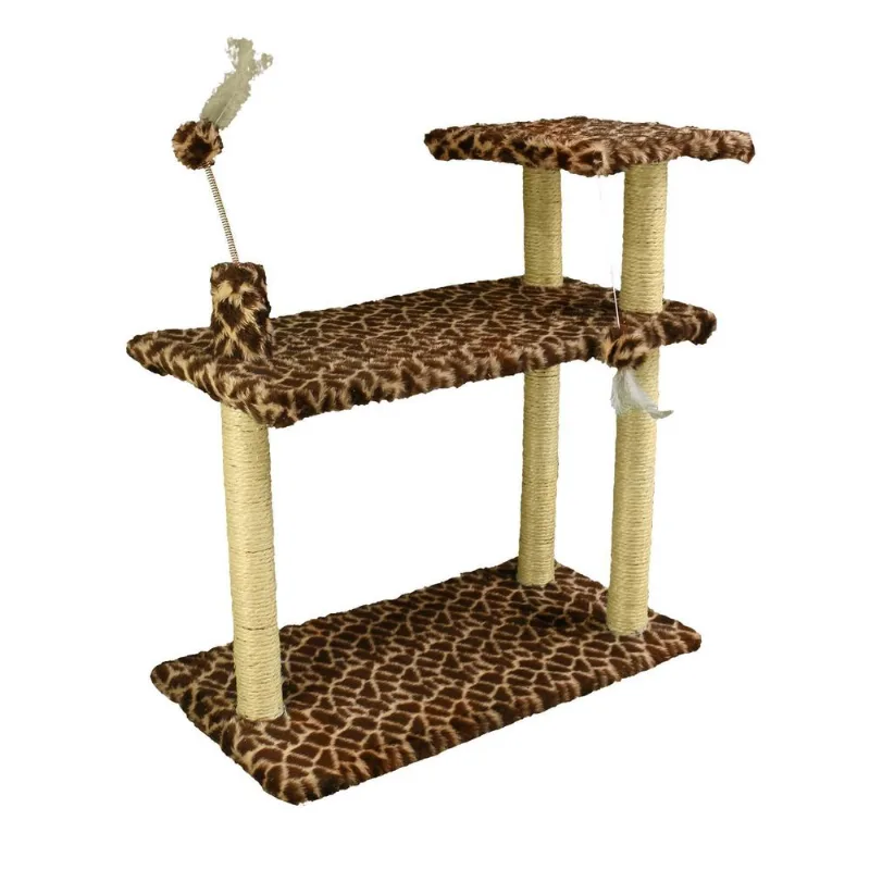 Brinquedo Gato Arranhador Filhote Adulto Arranhar Girafa