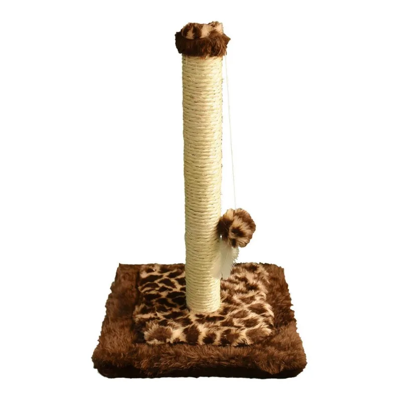 Poste Arranhador Brinquedo Sisal Poste Pequeno Gato Girafa