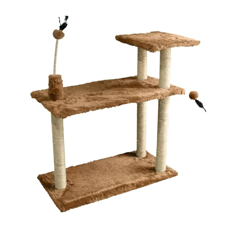 Brinquedo Gato Arranhador Filhote Adulto Arranhar Cortiça