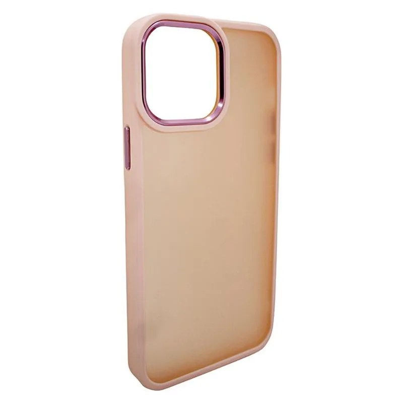 Capa Capinha Compatível iPhone 14 Rose Gold Smoke Premium Infinity