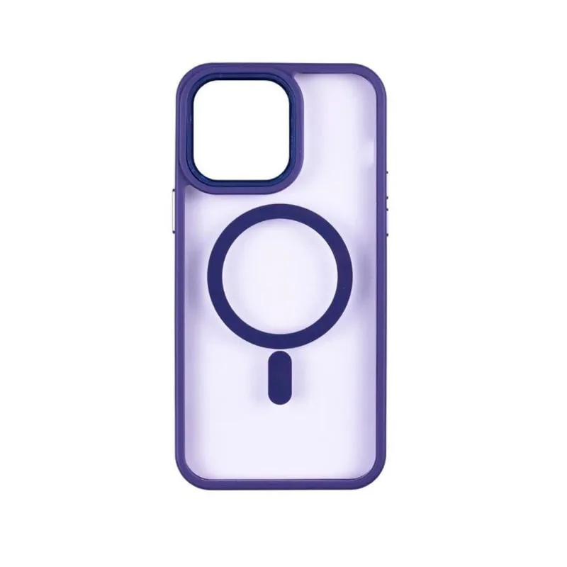 Capa Capinha Compatível iPhone 13 Magsafe Lilas New Hybrid Infinity