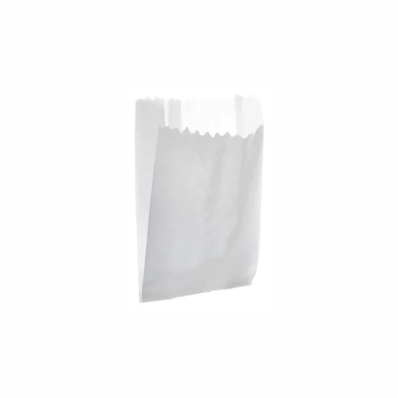 Saco De Pipoca Branco Mono P2 12X7,5Cm C/500