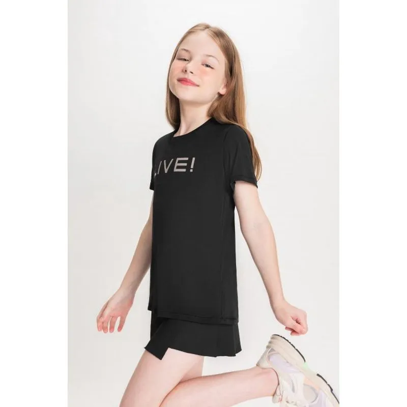 Blusa Live Kids Holographic Preto