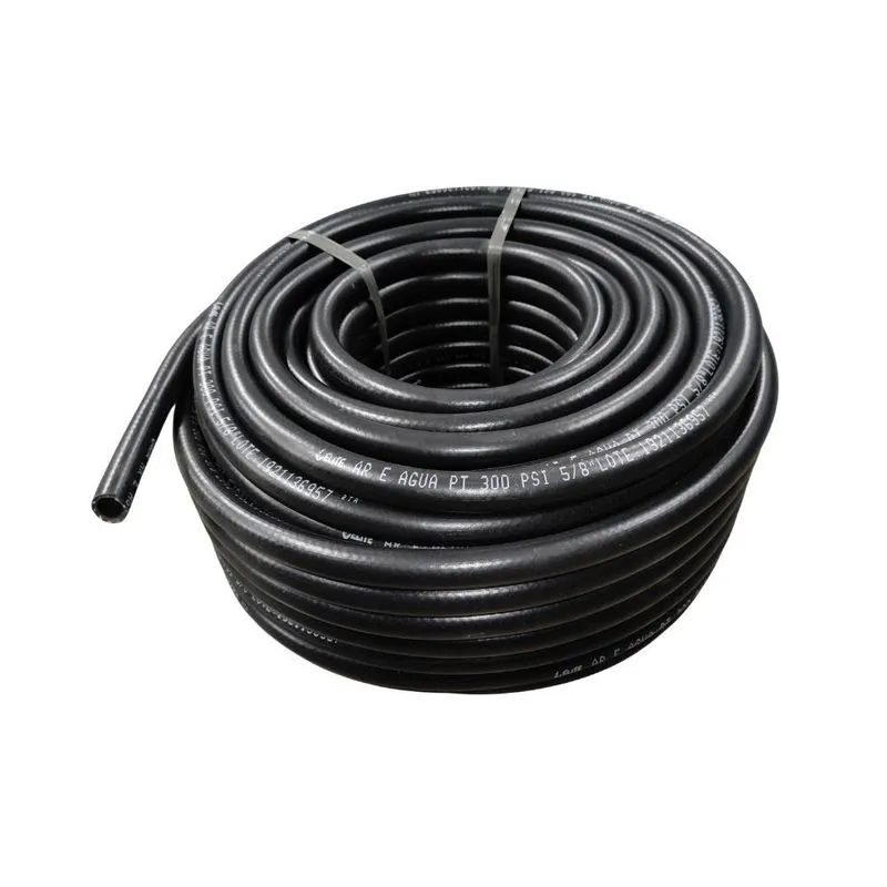 Mangueira Bomba De Ar Emborrachada Luxo 5/8 300psi - 90m