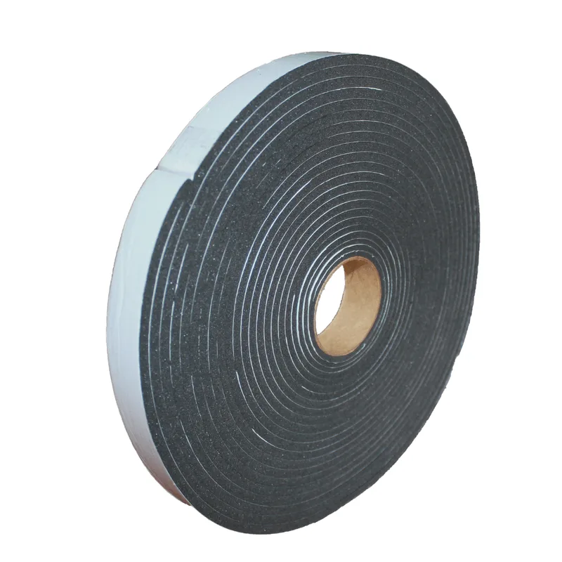 Fita De Vedação Espuma Pvc Adesivado 15mmx3mm - Rolo 50 Mt
