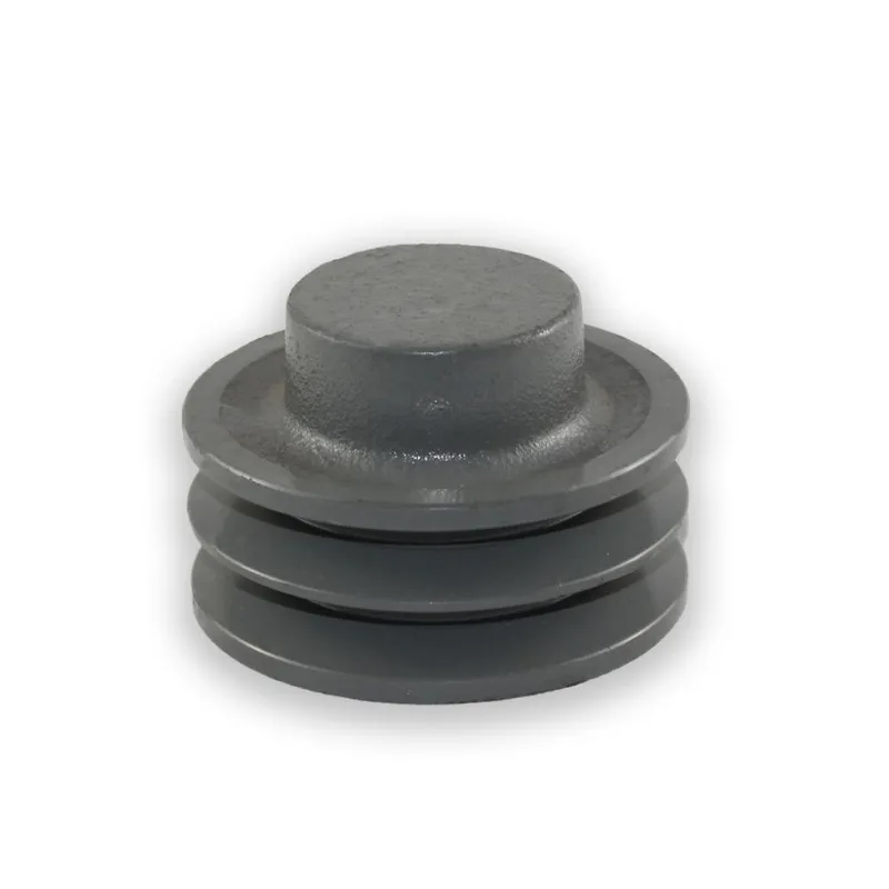 Polia De Ferro Fundido 70mm 2 Canais Perfil A
