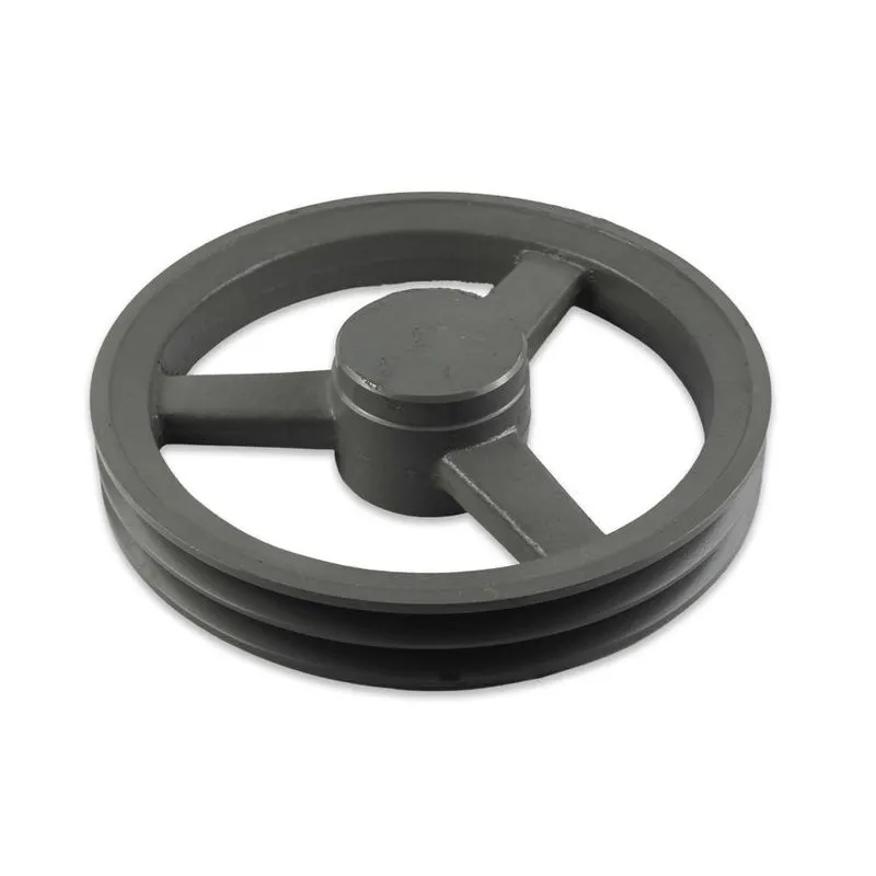 Polia Ferro Fundido Pra Correia Em V 170mm 2 Canais Perfil B