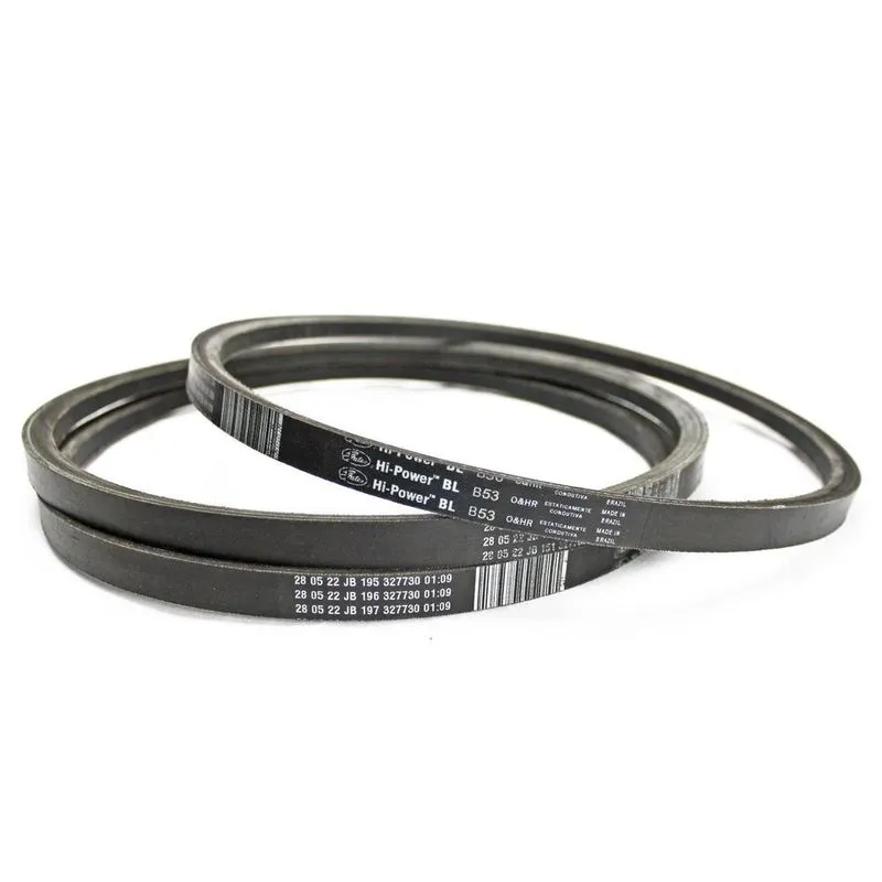 Kit Correias Industrial Em V Lisa B-53 Gates (3Un)