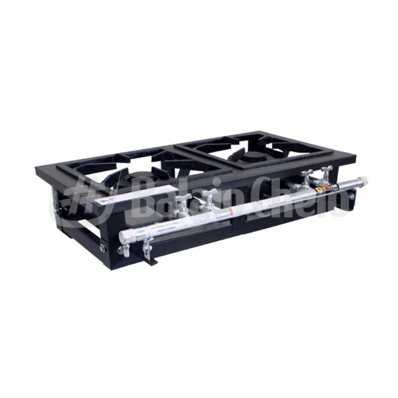 Fogão Industrial 2 Bocas Duplo Baixa Pressão P5 Compact Mesa