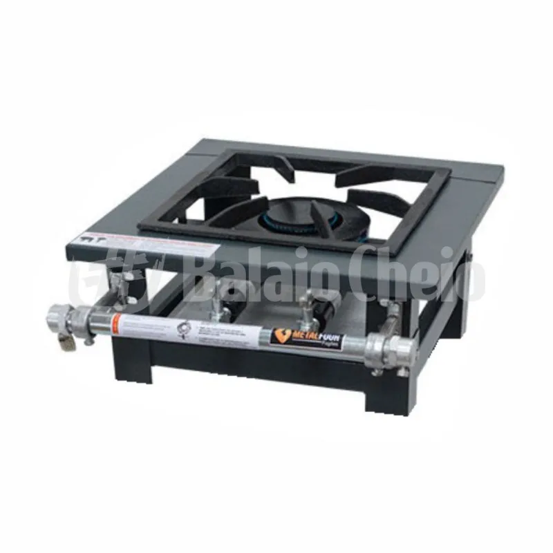 Fogão Industrial 1 Boca Duplo Baixa Pressão P5 Compact Mesa