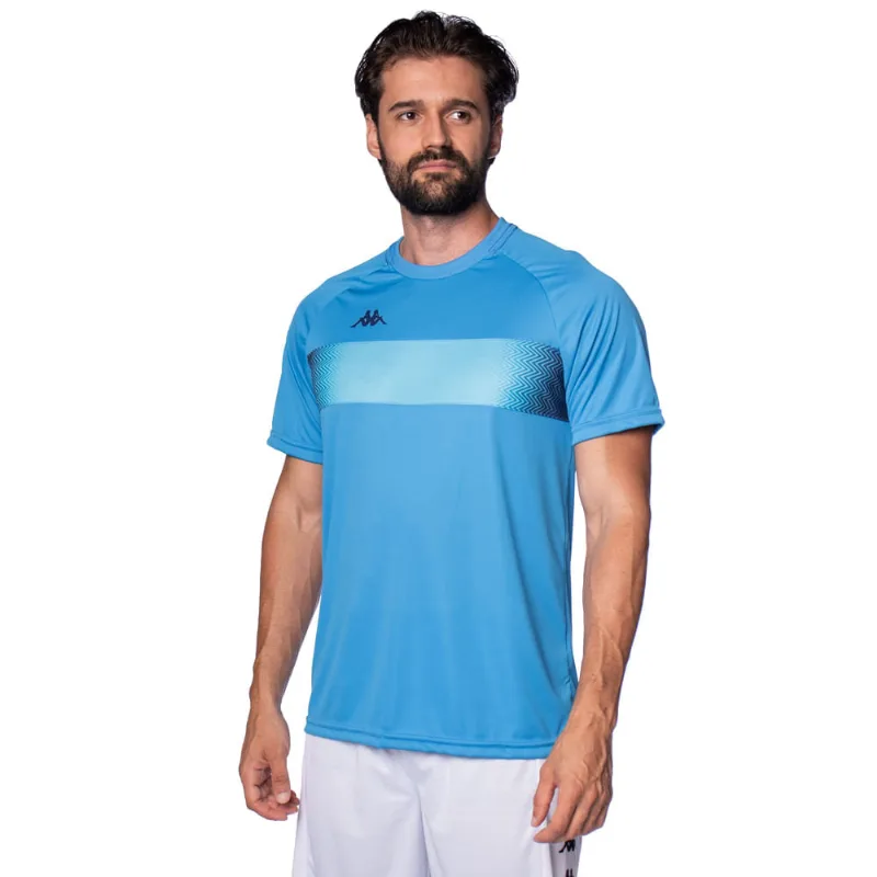 Camiseta Masculina Kappa Future Listra Azul - GG