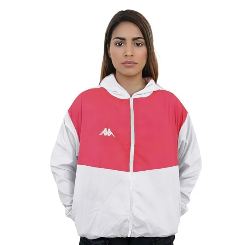 Jaqueta Kappa Quebra Vento Lory Feminina P / Branco