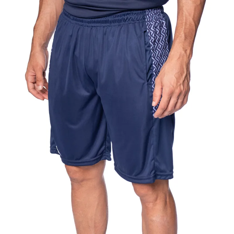 Calção Masculino Kappa York Estampado Marinho/Azul - GG