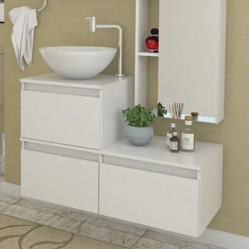 Gabinete 3 Gavetas 90cm Florença Darabas Agardi