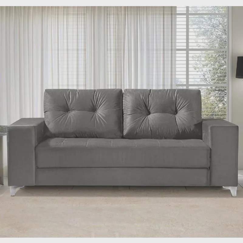 Sofá 3 Lugares 198cm Topázio Nabas