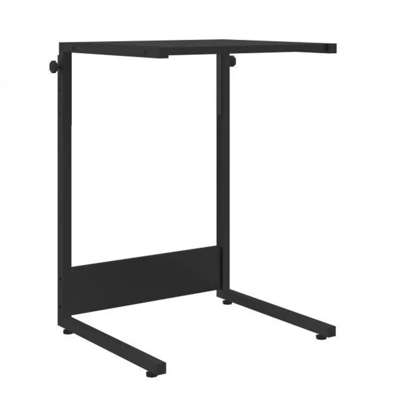 Mesa Portátil Com Regulagem De Altura 43cm Multivisão Preto Preto