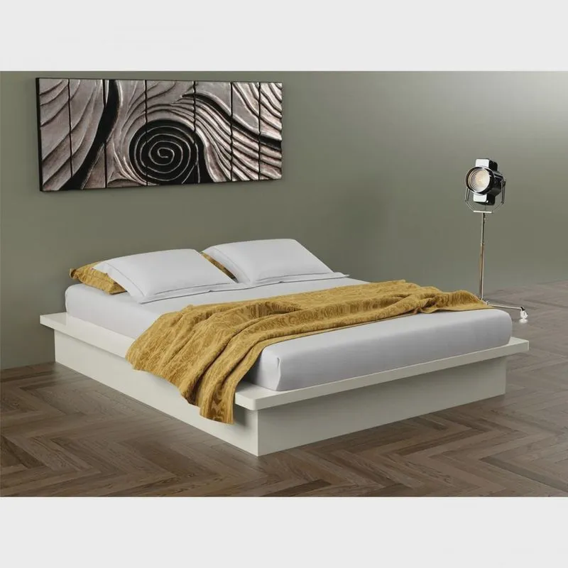Cama de Casal Baixa 165x201cm Dalla Costa