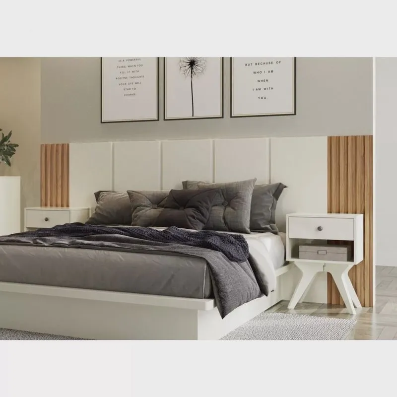 Cabeceira Casal 270x120cm em mdf Dalla Costa