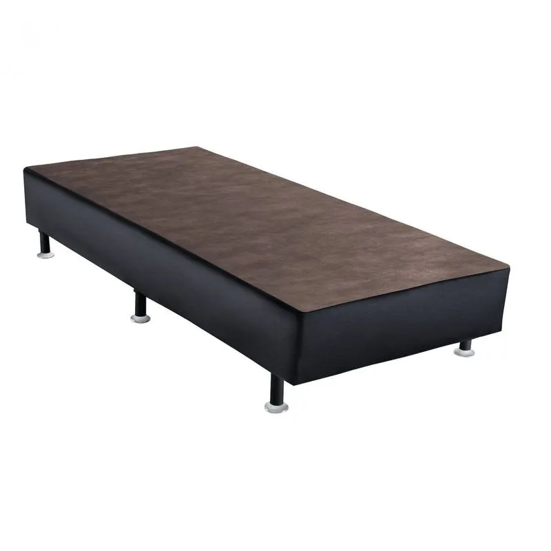 Base Sommier Corino Solteirão 108x198x23cm Ortobom Preto Preto