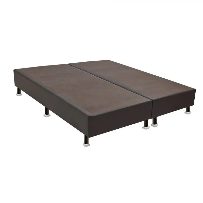 Base Sommier Corino Queen 158x198x23cm Ortobom Marrom Marrom