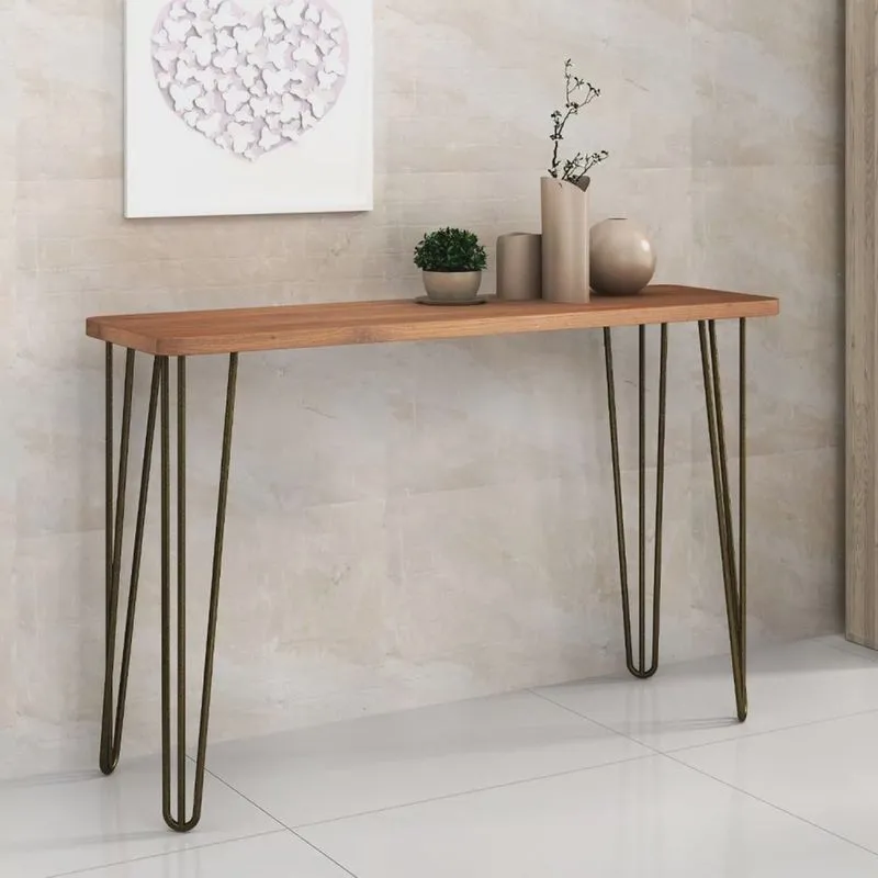 Aparador 130x39,5cm com Pés Aramados Roma bm Móveis