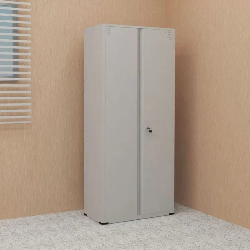 Armário para Escritório 2 Portas 4 Prateleiras Aço AP402SL