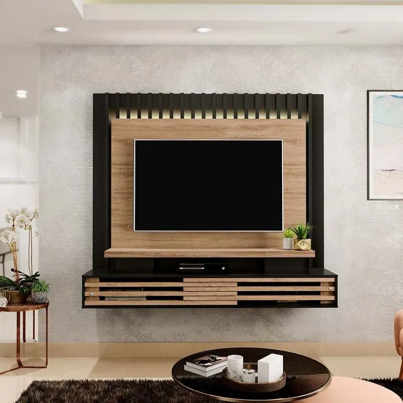 Bancada Suspensa Frizz Presence 1.6 Madetec Titânio / Carvalho