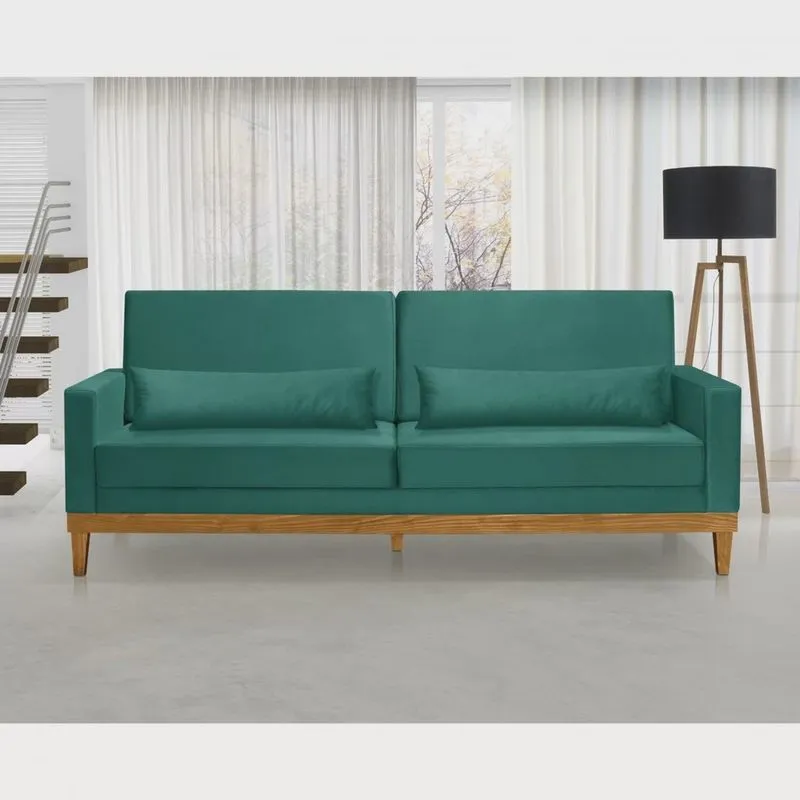Sofá Living 3 Lugares Julie 200cm Nabas Estofados