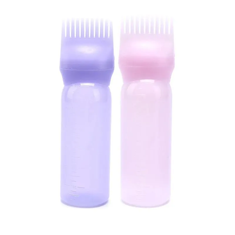 Pente Aplicador De Tinta Para Cabelo Frasco Rl Kit Com 2