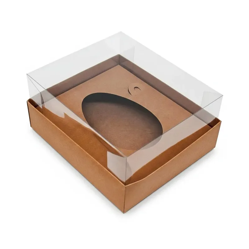 Caixa para Ovo de Pascoa Colher Joy Pack 228x190x100mm 250/350/500g Kraft Unidades
