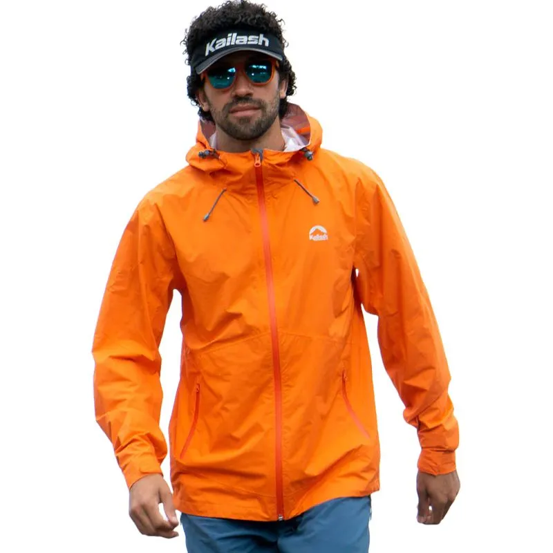 Jaqueta Masculina Anorak Impermeável Andes X-lite Kailash P / Laranja