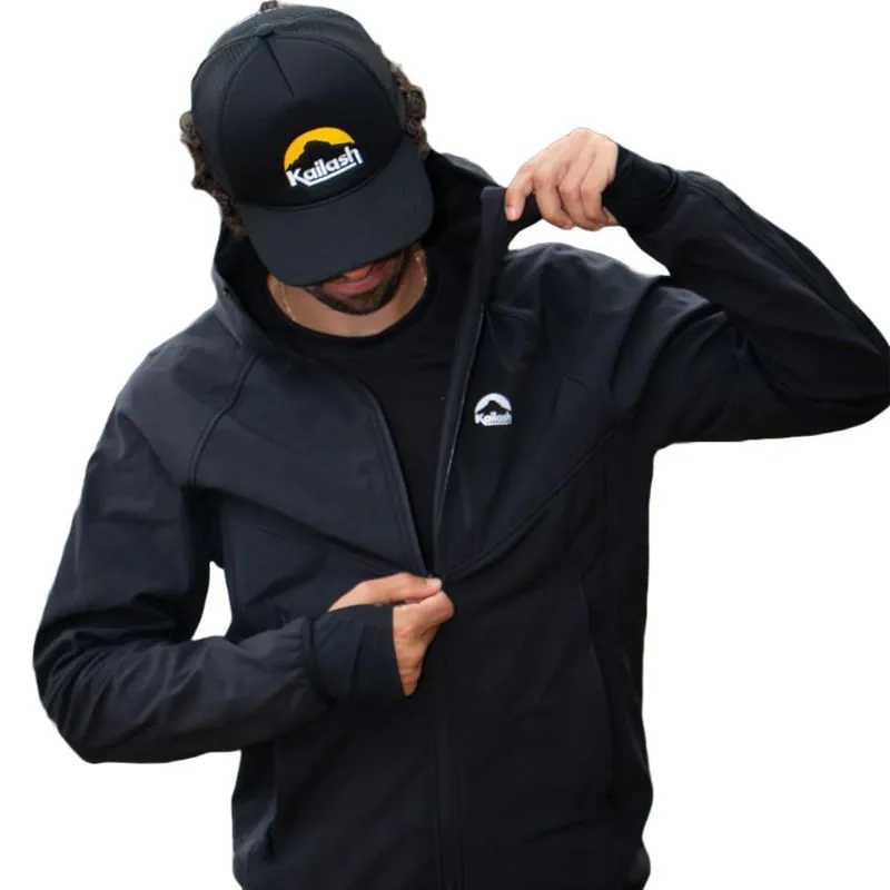 Jaqueta Softshell Aspen Kailash - com Capuz - Masculina M / Preto