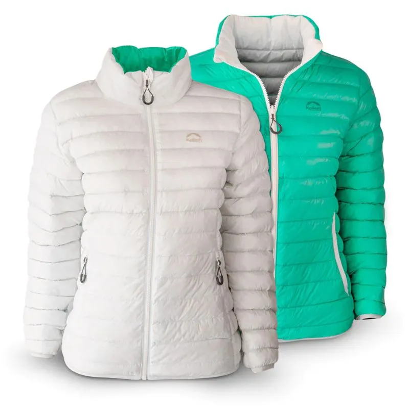 Jaqueta Feminina Goose Down Puffer Kailash G / Branco