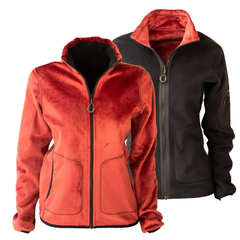 Jaqueta Feminina Fleece Teddy Kailash M / Vermelho