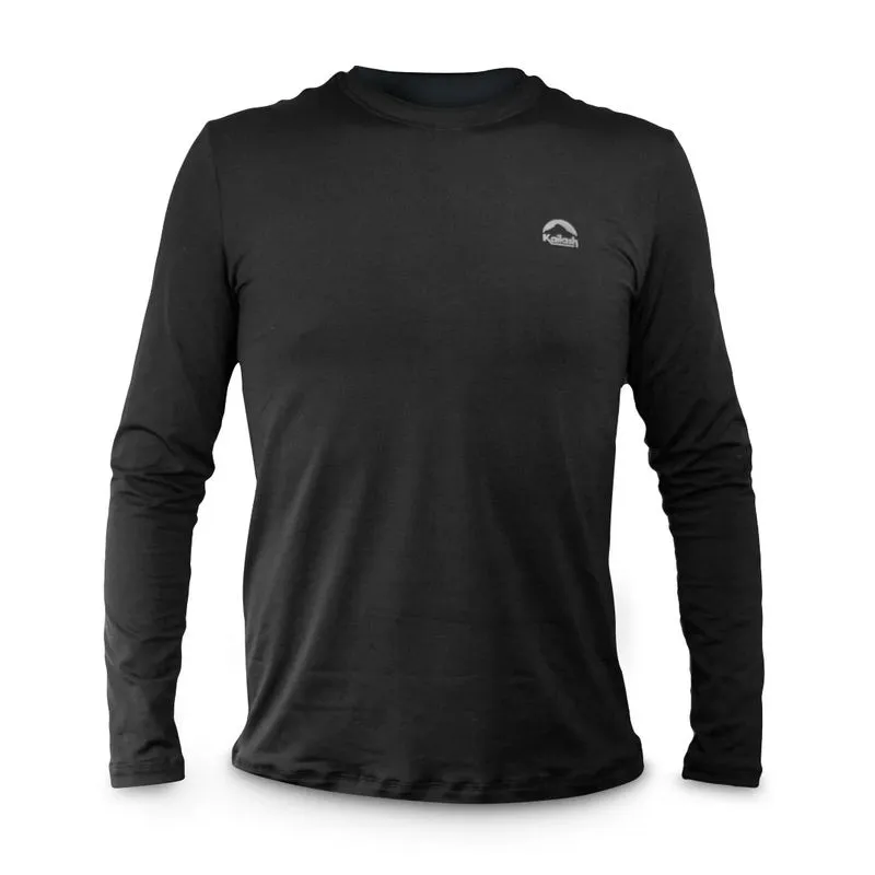 Camiseta 2a. Pele WARM ML Masc. Kailash - Preto G