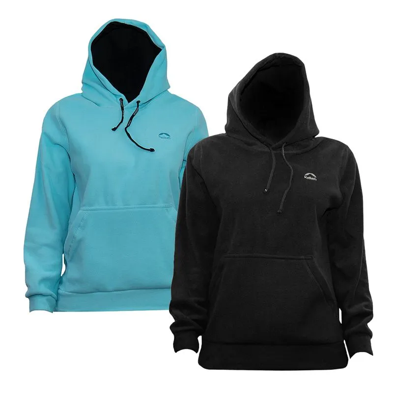 Moletom Fleece Hoddie fem Kailash M / Verde