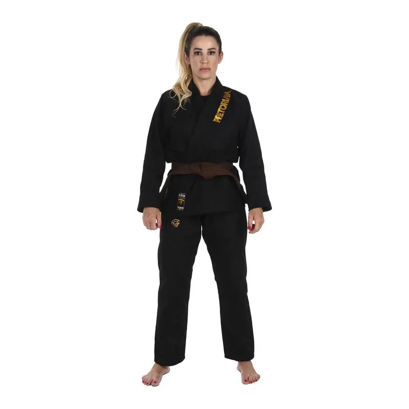 Kimono de Jiu-Jitsu Pretorian Trainning 400g Unissex A3 / Preto