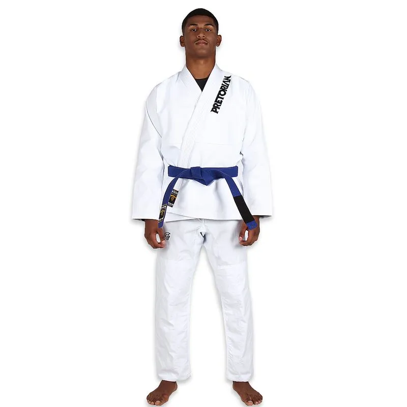 Kimono de Jiu-Jitsu Pretorian Trainning 400g Unissex A1 / Branco