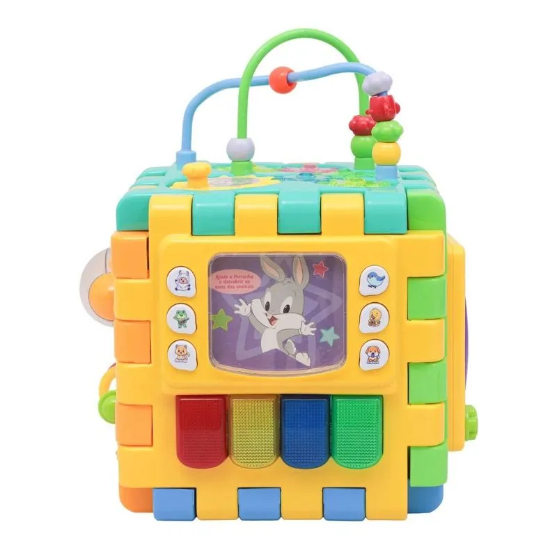 Cubo Interativo EBN Kids Looney Tunes Baby Luz E Som (MP)