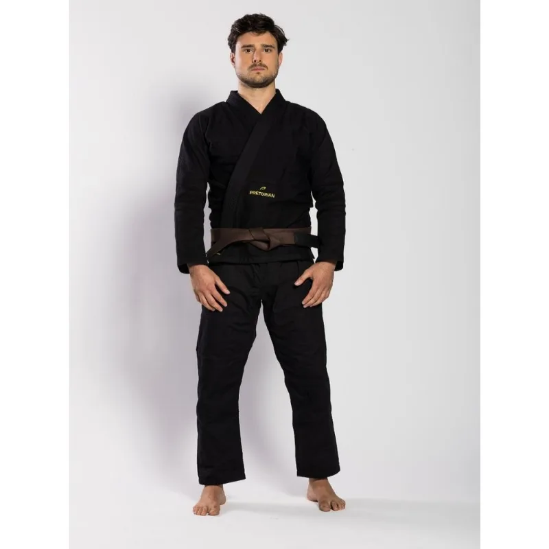 Kimono De Jiu-jitsu Pretorian First New - Unissex - Preto
