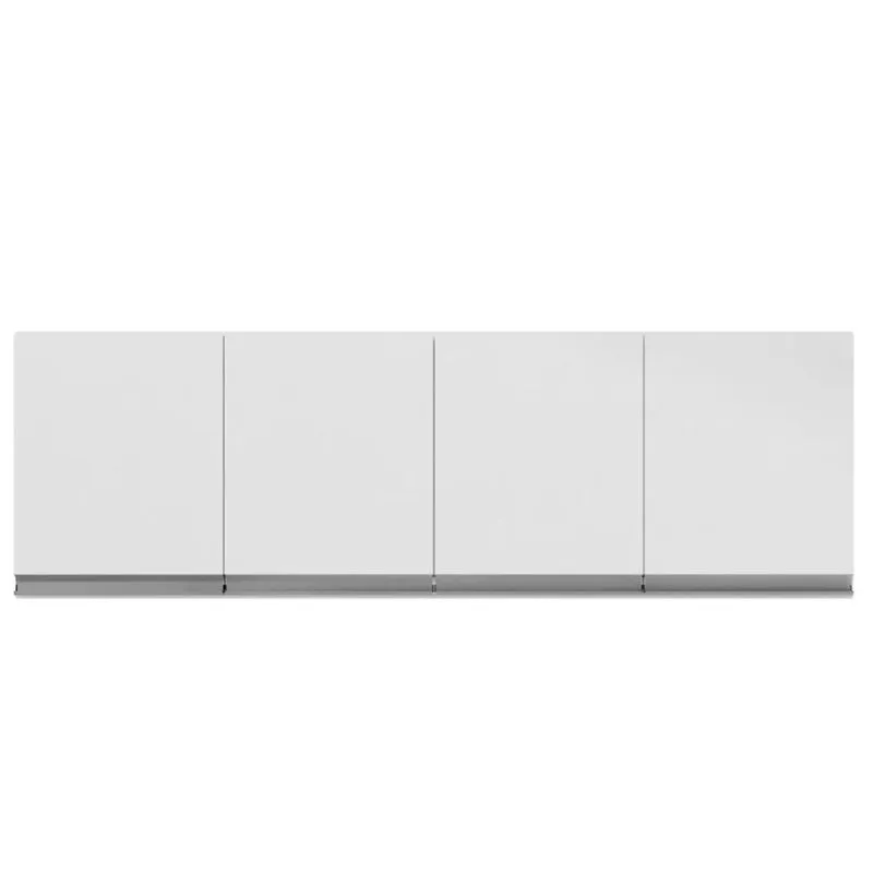 Aéreo para Cozinha Léia Armário 4 Portas Branco - ajl