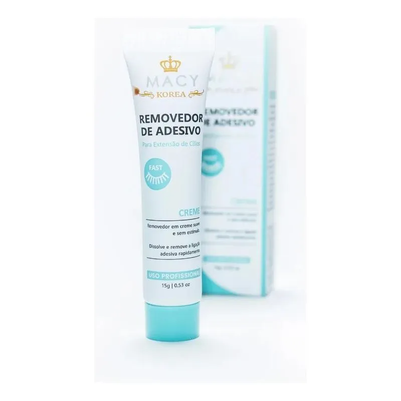 Macy Removedor Creme Cola Alongamento Cílios Quantidade 1