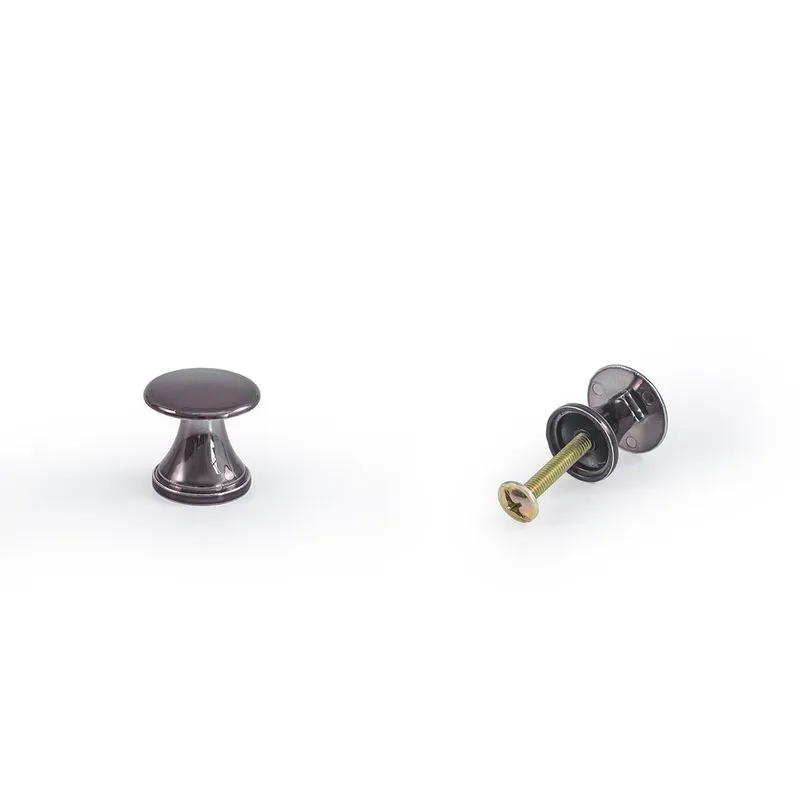 Kit Com 1 Botão Puxador Ponto Gaveta Moveis Cozinha Banheiro