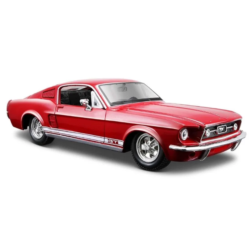 Miniatura 1967 Ford Mustang gt- Vermelho-1:24