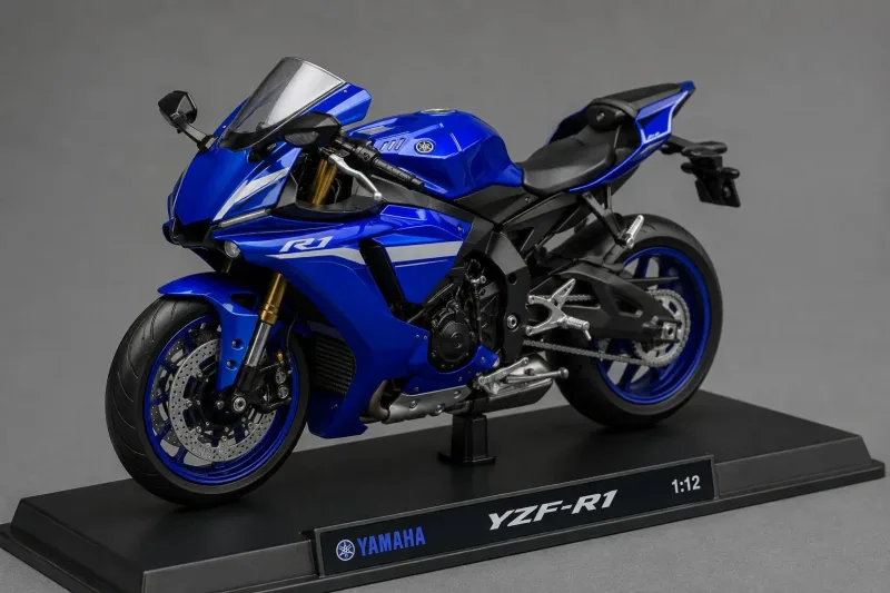 Miniatura Moto-Yamaha Yzf-R1-1:12