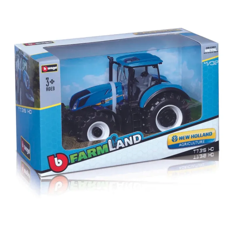 Miniatura Trator - New Holland T7.315- 1:32 - Bburago
