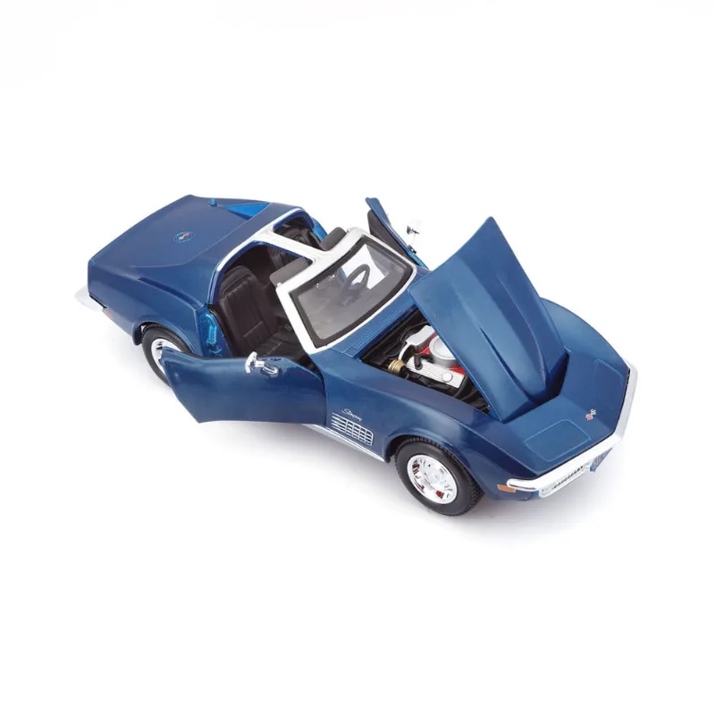 Miniatura 1970 Chevrolet Corvette- Azul- 1:24