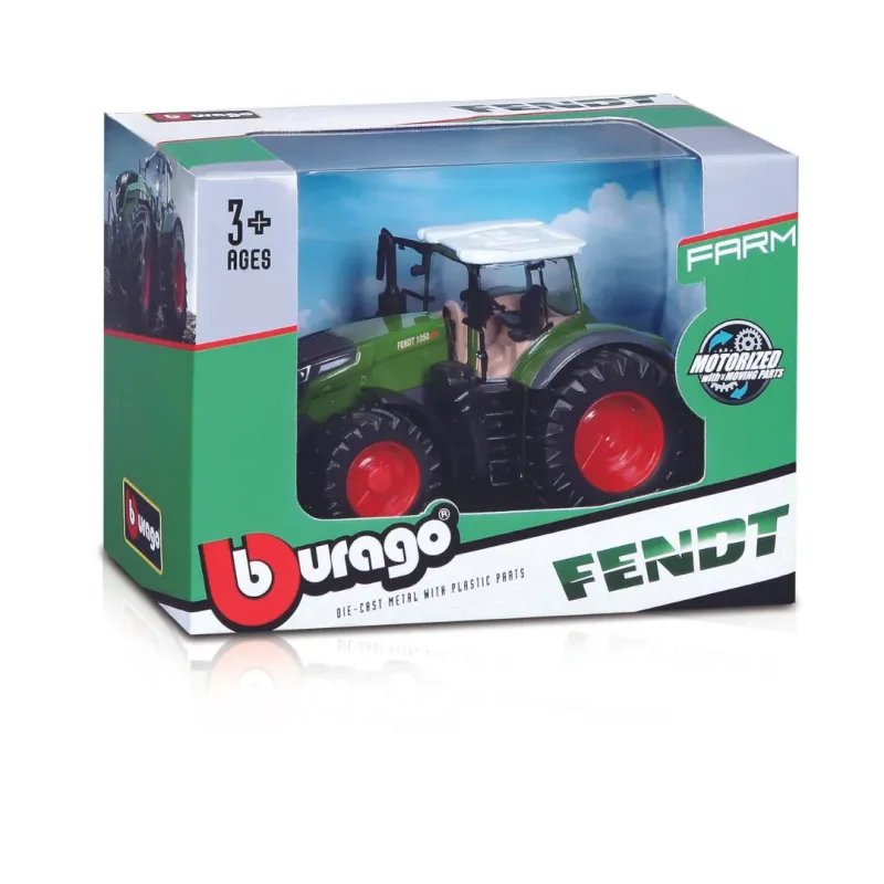 Miniatura Trator Agrícola Motorizado 1050 Vario - Verde